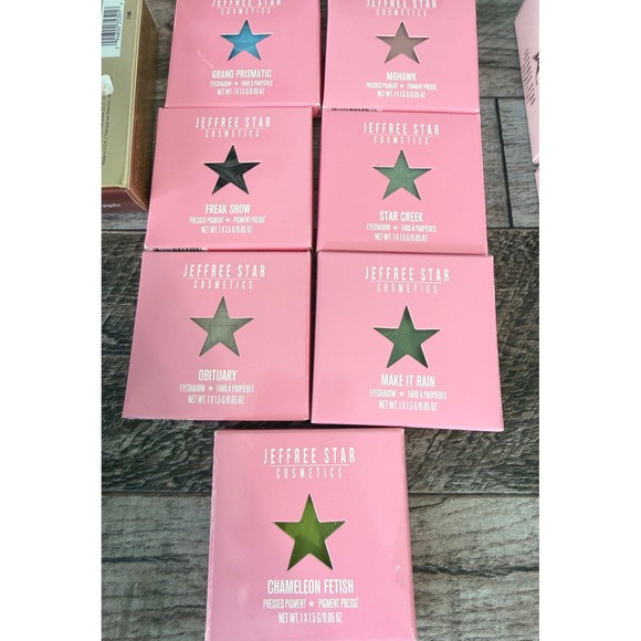 Jeffree Star Cosmetic 36 piece Lot‎ Concealer Eyeshadow Lip Gloss Stick Powder - Picture 3 of 9